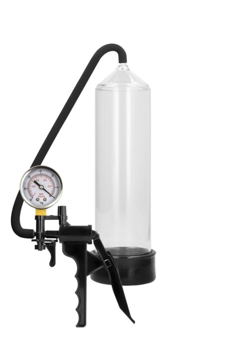 Elite Beginner Pump With PSI Gauge - Transparent Pumped