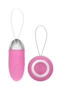 Ethan - Rechargeable Remote Control Vibrating Egg - Pink Simplicity Ethan - Rechargeable Remote Control Vibrating Egg - Pink Simplicity
