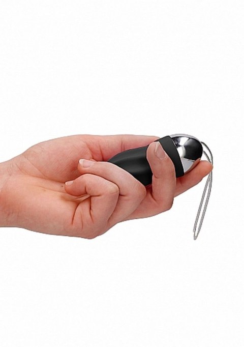 George - Rechargeable Remote Control Vibrating Egg - Black Simplicity George - Rechargeable Remote Control Vibrating Egg - Black Simplicity