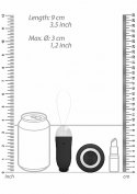 Jayden - Dual Rechargeable Vibrating Remote Toy - Black Simplicity Jayden - Dual Rechargeable Vibrating Remote Toy - Black Simplicity