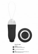 Jayden - Dual Rechargeable Vibrating Remote Toy - Black Simplicity Jayden - Dual Rechargeable Vibrating Remote Toy - Black Simplicity