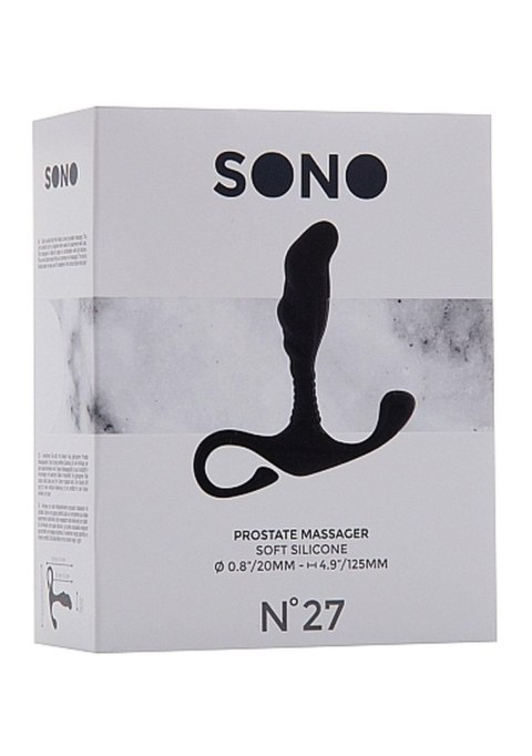 No.27 - Prostate Massager - Black Sono No.27 - Prostate Massager - Black Sono