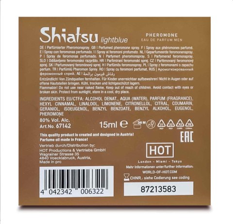 SHIATSU Pheromon Fragrance man lightblue 15 ml Hot SHIATSU Pheromon Fragrance man lightblue 15 ml Hot