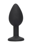 Silicone Butt Plug with Removable Jewel Ouch! Silicone Butt Plug with Removable Jewel Ouch!
