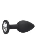 Silicone Butt Plug with Removable Jewel Ouch! Silicone Butt Plug with Removable Jewel Ouch!