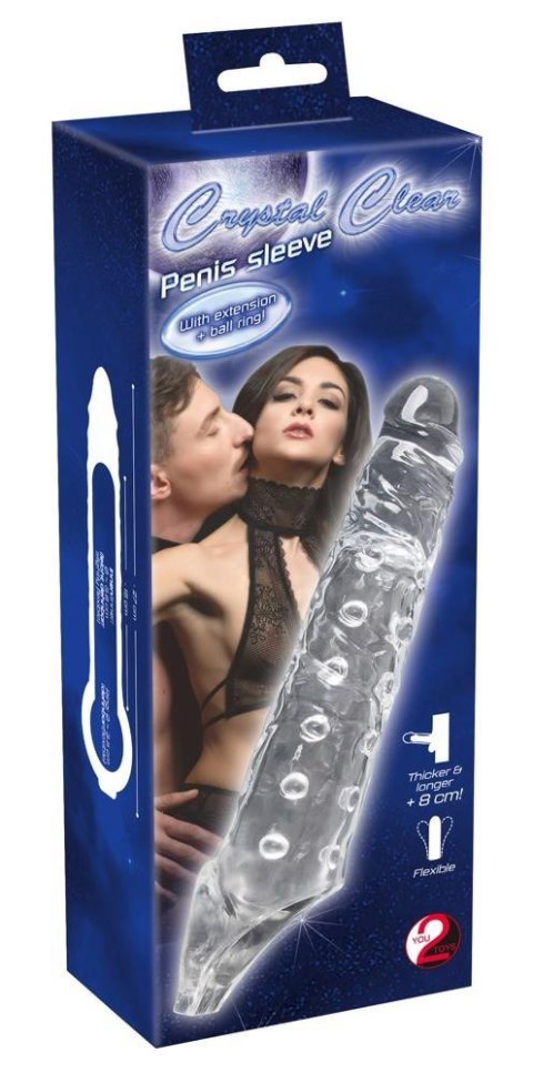 Crystal Clear Penis Sleeve Crystal Crystal Clear Penis Sleeve Crystal