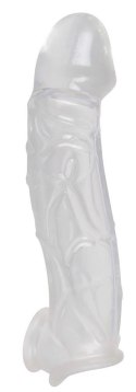 Crystal Clear Penis Sleeve wit Crystal Crystal Clear Penis Sleeve wit Crystal