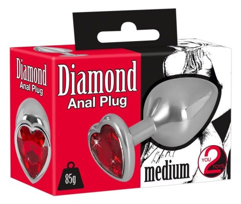 Diamond Butt Plug medium You2Toys Diamond Butt Plug medium You2Toys