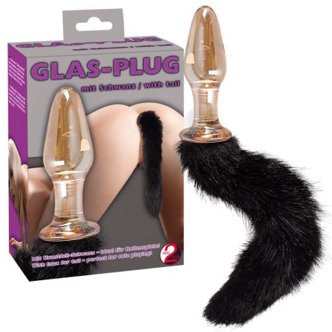 Glass Plug with Tail You2Toys Glass Plug with Tail You2Toys