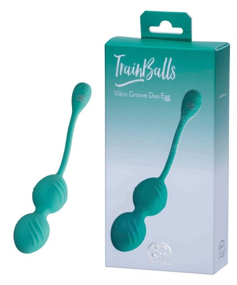 MINDS of LOVE TrainBalls Vibro Groove Duo Egg mint Minds of Love MINDS of LOVE TrainBalls Vibro Groove Duo Egg mint Minds of Love