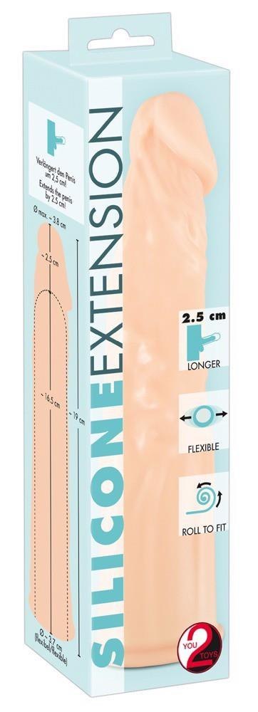 Silicone Extension flesh You2Toys Silicone Extension flesh You2Toys