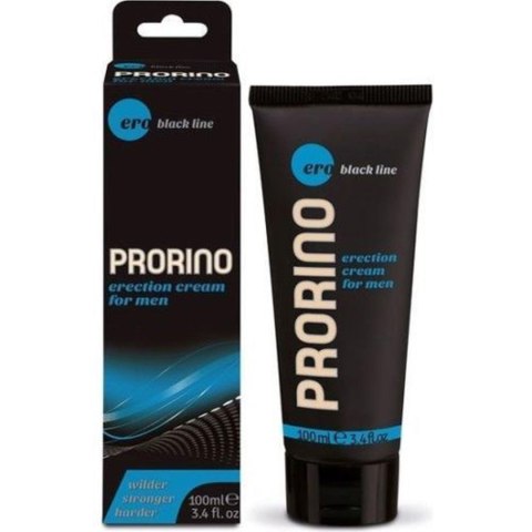 Żel/sprej-ERO PRORINO black line erection cream for men 100 ml Hot Żel/sprej-ERO PRORINO black line erection cream for men 100 ml Hot