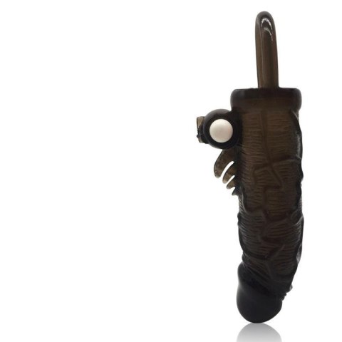 Stymulator-Sleeve/Cock Ring With Vibrating Brown Adrien Lastic Stymulator-Sleeve/Cock Ring With Vibrating Brown Adrien Lastic