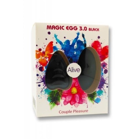 Wibrator-Egg Remote control Black AAA 3,0 Alive Wibrator-Egg Remote control Black AAA 3,0 Alive