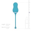Wibrujące jajeczko Elena ze zdalnym sterowaniem - Azul Cala Azul Wibrujące jajeczko Elena ze zdalnym sterowaniem - Azul Cala Azul