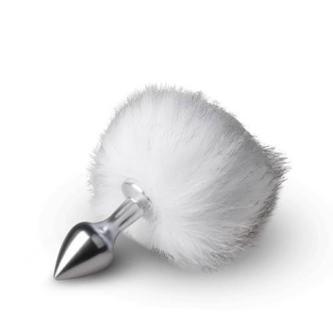 Bunny Tail Plug No. 1 - Silver/WhiteKorek analny EasyToys Bunny Tail Plug No. 1 - Silver/WhiteKorek analny EasyToys