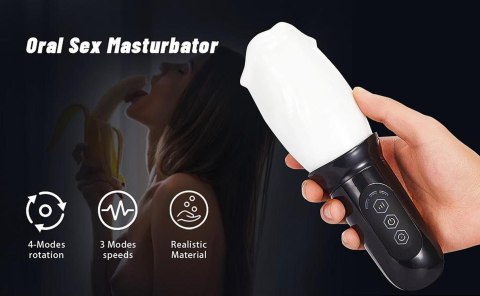 Head Rotating Stimulating Masturbator B - Series Cute Head Rotating Stimulating Masturbator B - Series Cute