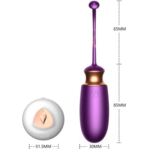 Jajko/wibr-Vibrating Silicone Love EGG USB 10 Function / Heating / Voice Control B - Series Fox Jajko/wibr-Vibrating Silicone Love EGG USB 10 Function / Heating / Voice Control B - Series Fox