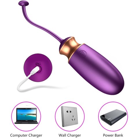 Jajko/wibr-Vibrating Silicone Love EGG USB 10 Function / Heating / Voice Control B - Series Fox Jajko/wibr-Vibrating Silicone Love EGG USB 10 Function / Heating / Voice Control B - Series Fox