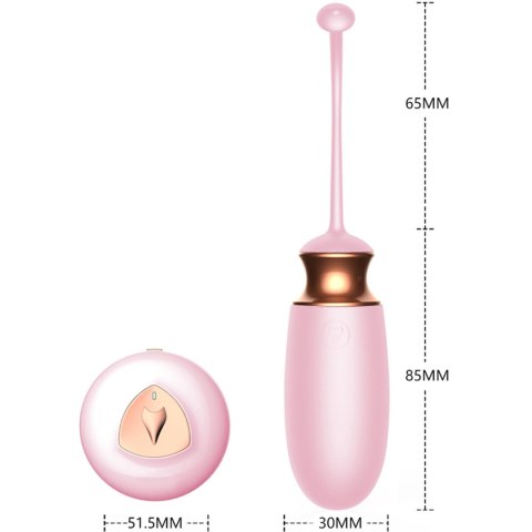 Jajko/wibr-Vibrating Silicone Love EGG USB 10 Function / Heating / Voice Control B - Series Fox Jajko/wibr-Vibrating Silicone Love EGG USB 10 Function / Heating / Voice Control B - Series Fox