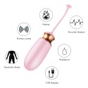 Jajko/wibr-Vibrating Silicone Love EGG USB 10 Function / Heating / Voice Control B - Series Fox Jajko/wibr-Vibrating Silicone Love EGG USB 10 Function / Heating / Voice Control B - Series Fox
