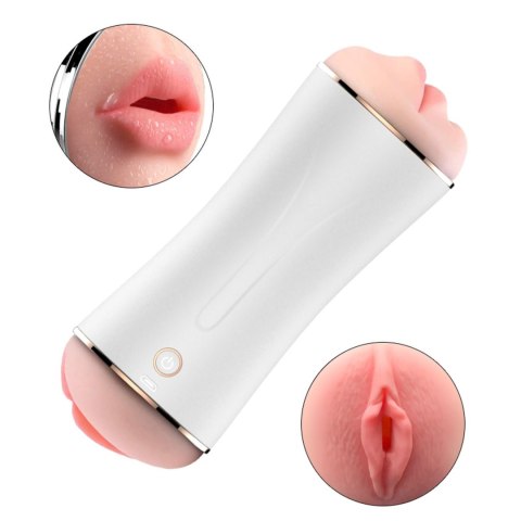 Masturbator - B - Series - Vibrating Masturbation Cup USB 10 function + Interactive Function / Double Ends B - Series Fox Masturbator - B - Series - Vibrating Masturbation Cup USB 10 function + Interactive Function / Double Ends B - Series Fox