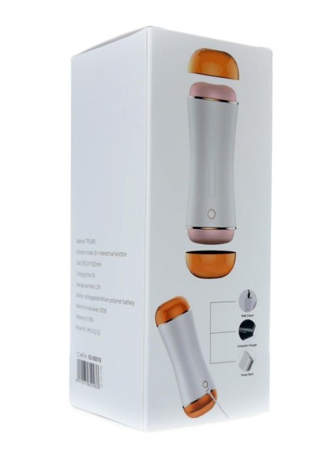 Masturbator - B - Series - Vibrating Masturbation Cup USB 10 function + Interactive Function / Double Ends B - Series Fox Masturbator - B - Series - Vibrating Masturbation Cup USB 10 function + Interactive Function / Double Ends B - Series Fox