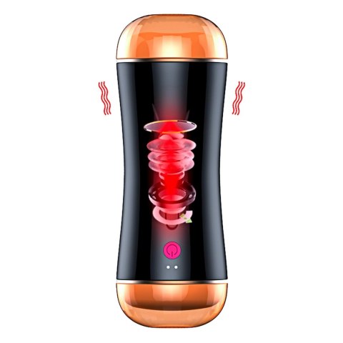Masturbator-Vibrating Masturbation Cup USB 10 function + Interactive Function / Double Ends B - Series Fox Masturbator-Vibrating Masturbation Cup USB 10 function + Interactive Function / Double Ends B - Series Fox
