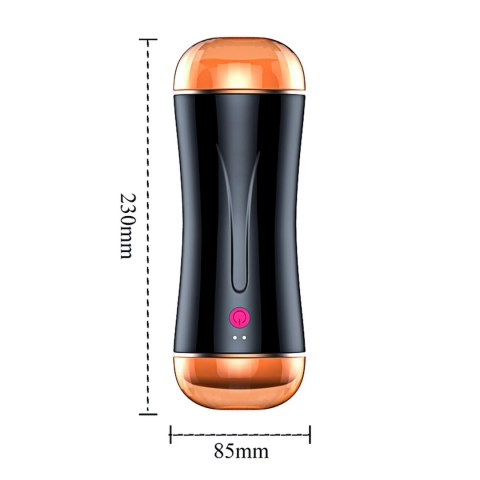 Masturbator-Vibrating Masturbation Cup USB 10 function + Interactive Function / Double Ends B - Series Fox Masturbator-Vibrating Masturbation Cup USB 10 function + Interactive Function / Double Ends B - Series Fox
