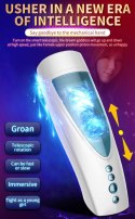 Masturbator-Vibrating, Rotating and Flashing Masturbation USB 10+10 Function / Talk Mode B - Series Fox Masturbator-Vibrating, Rotating and Flashing Masturbation USB 10+10 Function / Talk Mode B - Series Fox