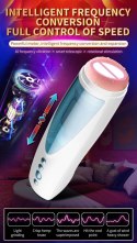 Masturbator-Vibrating, Rotating and Flashing Masturbation USB 10+10 Function / Talk Mode B - Series Fox Masturbator-Vibrating, Rotating and Flashing Masturbation USB 10+10 Function / Talk Mode B - Series Fox