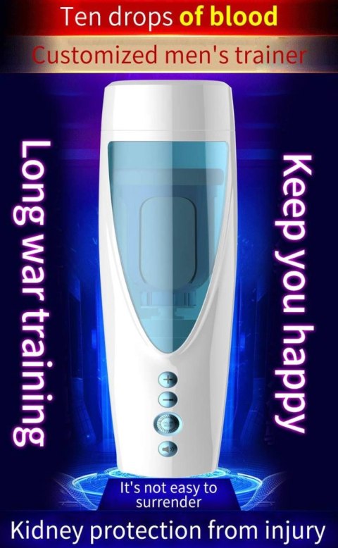 Masturbator-Vibrating, Rotating and Flashing Masturbation USB 10+10 Function / Talk Mode B - Series Fox Masturbator-Vibrating, Rotating and Flashing Masturbation USB 10+10 Function / Talk Mode B - Series Fox