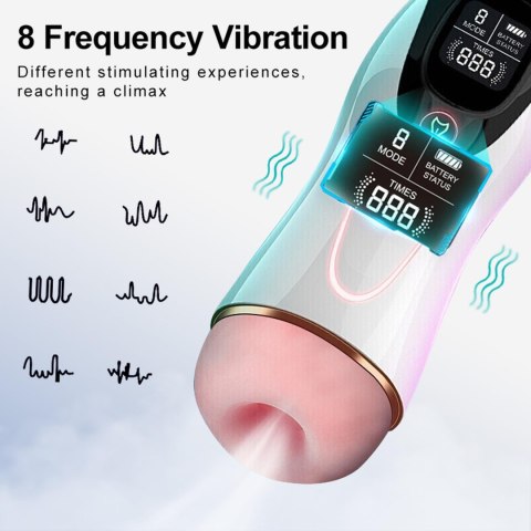 Masturbator-Vibration 8 Vibration modes + Interactive function B - Series Fox Masturbator-Vibration 8 Vibration modes + Interactive function B - Series Fox