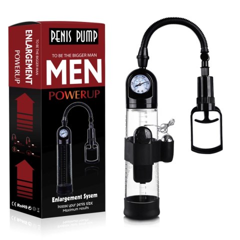 Pompka-Powerpump MASTER Vibrating - Black&Clear B - Series Power Pompka-Powerpump MASTER Vibrating - Black&Clear B - Series Power