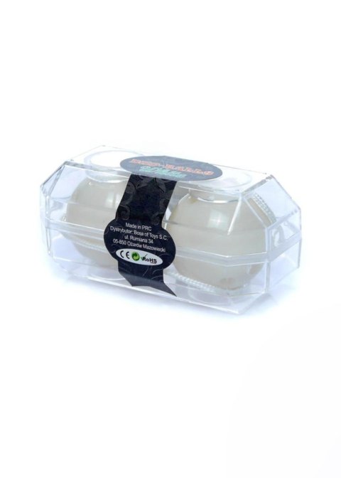 Kulki-Duo-Balls White B - Series EasyLove Kulki-Duo-Balls White B - Series EasyLove