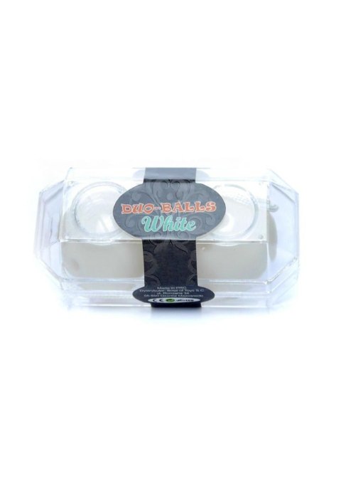 Kulki-Duo-Balls White B - Series EasyLove Kulki-Duo-Balls White B - Series EasyLove