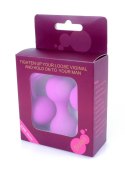 Kulki-Silicone Kegal Balls Set - Purple B - Series HeavyFun Kulki-Silicone Kegal Balls Set - Purple B - Series HeavyFun