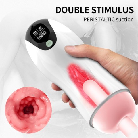 Masturbator-Vibration 8 Vibration modes + Interactive function B - Series Fox Masturbator-Vibration 8 Vibration modes + Interactive function B - Series Fox