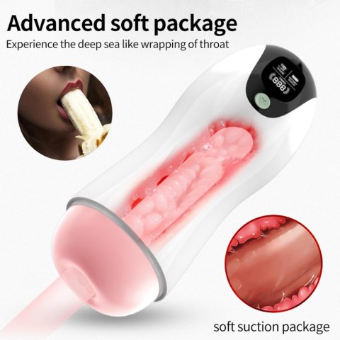 Masturbator-Vibration 8 Vibration modes + Interactive function B - Series Fox Masturbator-Vibration 8 Vibration modes + Interactive function B - Series Fox