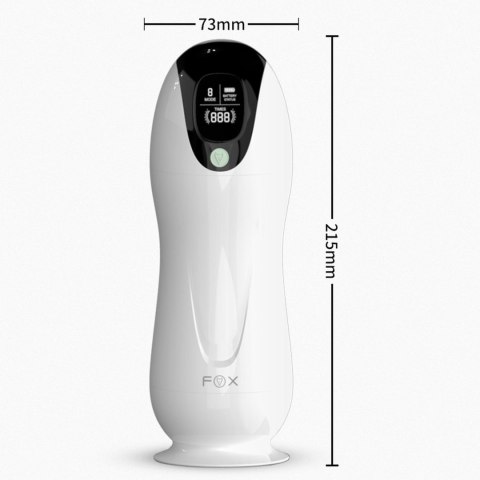 Masturbator-Vibration 8 Vibration modes + Interactive function B - Series Fox Masturbator-Vibration 8 Vibration modes + Interactive function B - Series Fox