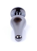 Korek Analny z Diamencikiem (BLACK) - Dark Silver BUTT PLUG Korek Analny z Diamencikiem (BLACK) - Dark Silver BUTT PLUG
