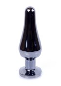 Korek Analny z Diamencikiem (BLACK) - Dark Silver BUTT PLUG Korek Analny z Diamencikiem (BLACK) - Dark Silver BUTT PLUG