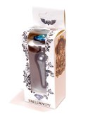 Korek Analny z Diamencikiem (LIGHT BLUE) - Dark Silver BUTT PLUG Korek Analny z Diamencikiem (LIGHT BLUE) - Dark Silver BUTT PLUG