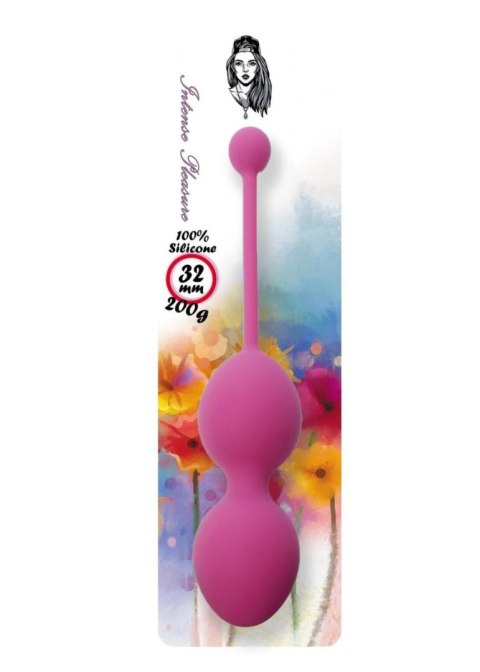 Silicone Kegel Balls 32mm 200g Dark Pink - B - Series B - Series Femme Silicone Kegel Balls 32mm 200g Dark Pink - B - Series B - Series Femme