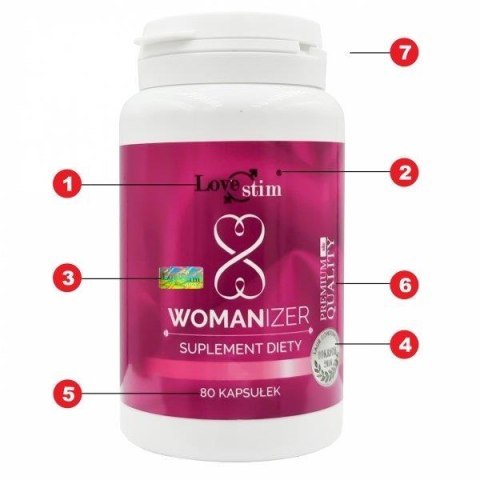 Supl.diety-LSTIM suplement WOMANIZER 80kaps LoveStim Supl.diety-LSTIM suplement WOMANIZER 80kaps LoveStim