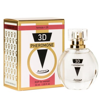 Aurora 3D Pheromone Under 25 - perfumy z feromonami dla kobiet, 30 ml
