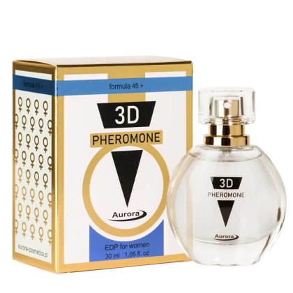 Aurora 3D Pheromone 45 Plus - perfumy z feromonami dla kobiet, 30 ml