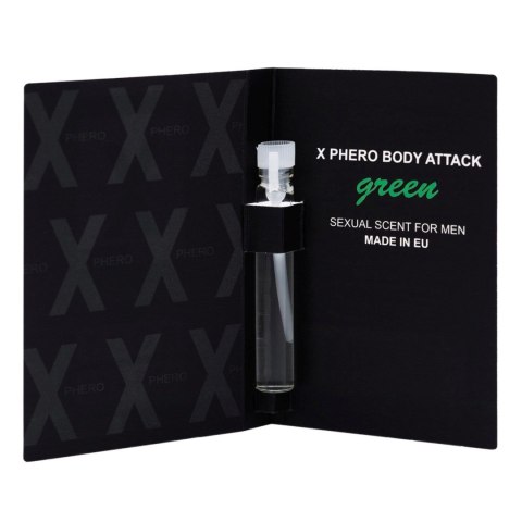 Feromony - X-PHERO MEN GREEN 1ml. Aurora Feromony - X-PHERO MEN GREEN 1ml. Aurora