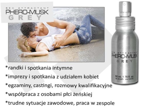 Feromony-PHERO-MUSK GREY 50 ml for men Aurora Feromony-PHERO-MUSK GREY 50 ml for men Aurora