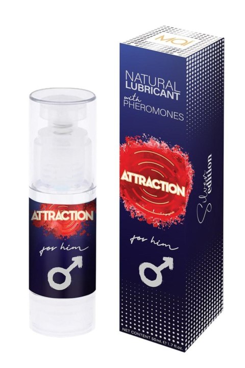 LUBRICANT WITH PHEROMONES ATTRACTION FOR HIM 50 ML Attraction LUBRICANT WITH PHEROMONES ATTRACTION FOR HIM 50 ML Attraction
